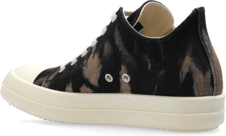 Rick Owens Sportschoenen Lage Sneakers Black Dames