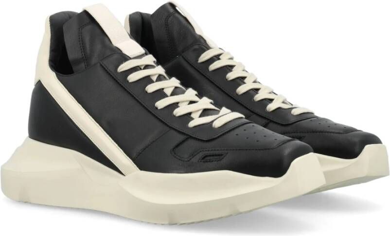 Rick Owens Stijlvolle Geth Runner Schoenen Black Heren