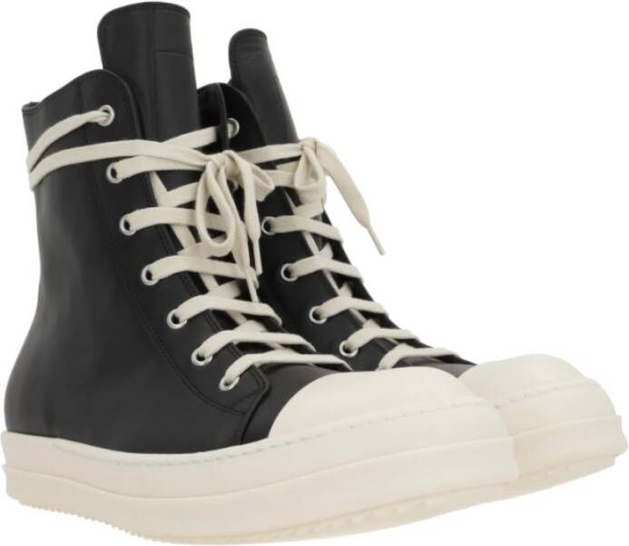 Rick Owens Stijlvolle Sneakers voor Mannen Black Heren