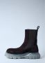 Rick Owens Suede Beatle Tractor Laarzen Brown Heren - Thumbnail 4