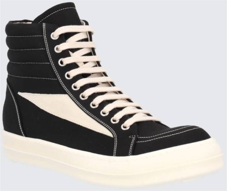 Rick Owens Vintage High Dark Shadow Sneakers Black Heren