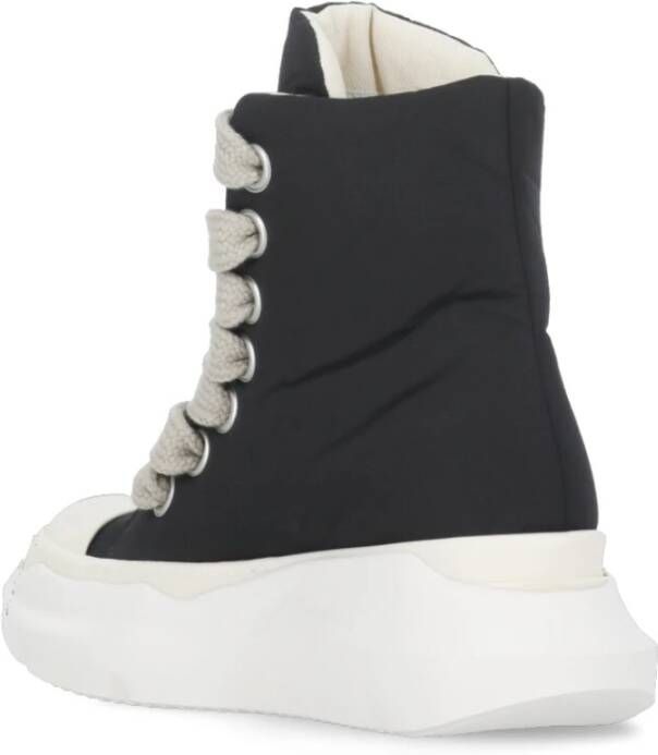 Rick Owens Zwarte hoge sneakers Black Heren