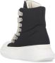 Rick Owens Zwarte hoge sneakers Black Heren - Thumbnail 4