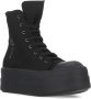 Rick Owens Zwarte hoge sneakers met logo Black Heren - Thumbnail 3