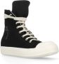 Rick Owens Zwarte hoge top sneakers katoen Black Heren - Thumbnail 3