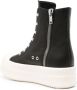 Rick Owens Zwarte Leren Sneakers Metalen Details Black Dames - Thumbnail 4