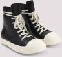 Rick Owens Zwarte Leren Sneakers Verhogen Stijl Black Heren - Thumbnail 7