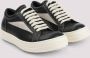 Rick Owens Zwarte Leren Sneakers voor Vrouwen Black Dames - Thumbnail 3