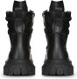 Rick Owens Zwarte Leren Veterschoenen Black Heren - Thumbnail 2