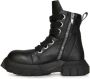 Rick Owens Zwarte Leren Veterschoenen Black Heren - Thumbnail 3