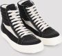 Rick Owens Zwarte Sneakers voor Mannen Aw24 Black Heren - Thumbnail 9