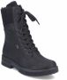 Rieker Zwarte Gesloten Booties Enkellaarzen Black Dames - Thumbnail 10