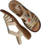 Rieker Beige Bloemen Zomer Sandaal Beige Dames - Thumbnail 9