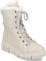 Rieker Beige Casual Closed Booties Vrouwen Beige Dames - Thumbnail 3