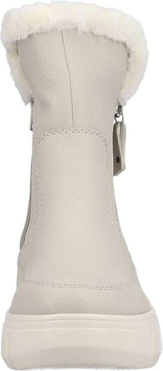 Rieker Beige Casual Enkellaarsjes voor dames Beige Dames