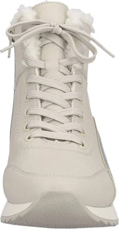 Rieker Beige Casual Enkellaarsjes voor dames Beige Dames