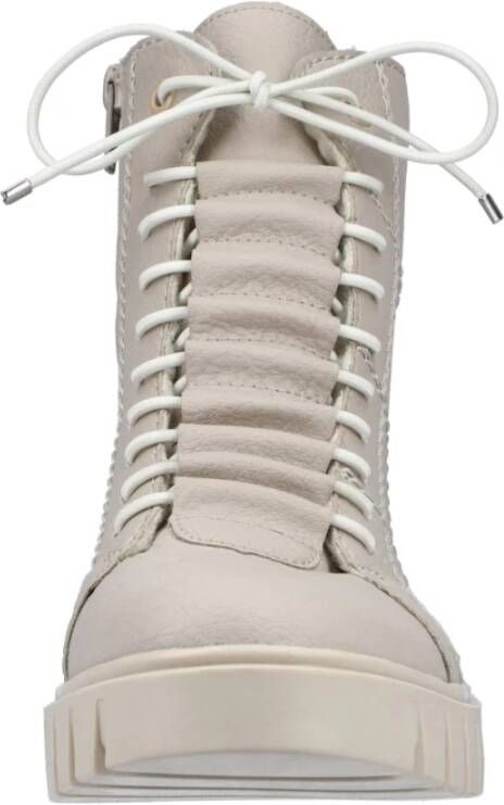 Rieker Beige Casual Enkellaarsjes voor dames Beige Dames