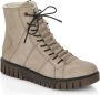 Rieker Beige Casual Gesloten Booties Vrouwen Beige Dames - Thumbnail 3