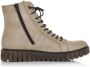 Rieker Beige Casual Gesloten Booties Vrouwen Beige Dames - Thumbnail 4