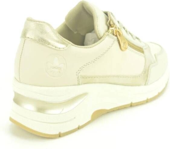 Rieker Beige Runner Sneakers Beige Dames