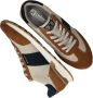 Rieker Beige Sneaker met Oker en Blauwe Accenten Multicolor Heren - Thumbnail 5