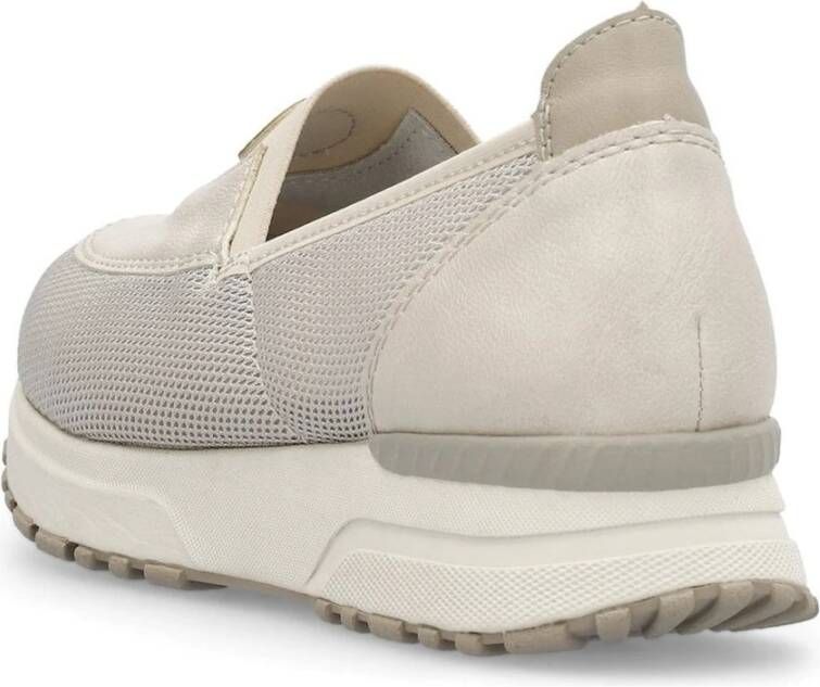 Rieker Beige Sneakers voor Vrouwen Beige Dames