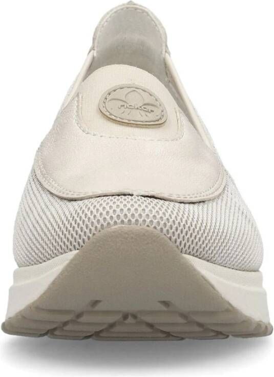 Rieker Beige Sneakers voor Vrouwen Beige Dames