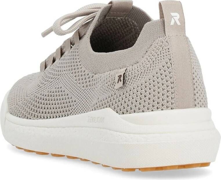 Rieker Beige Sneakers voor Vrouwen Beige Dames