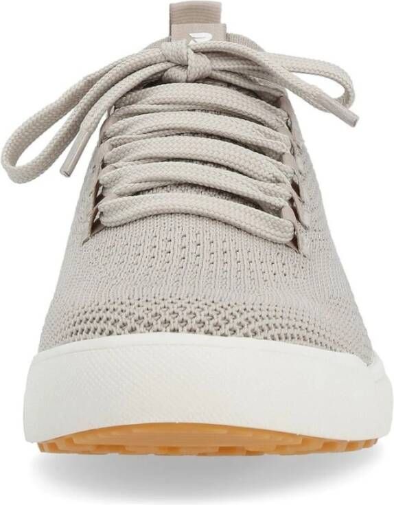 Rieker Beige Sneakers voor Vrouwen Beige Dames