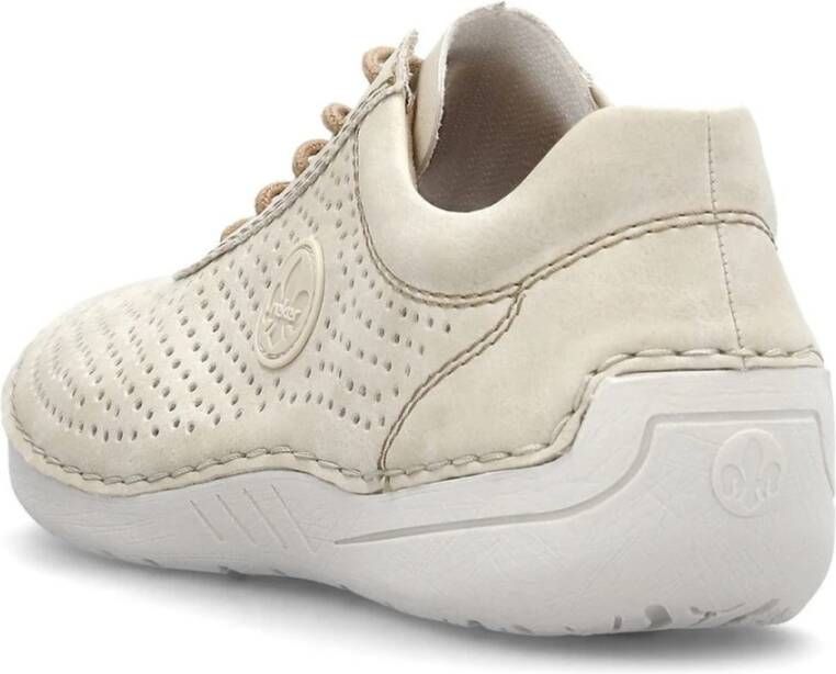 Rieker Beige Sneakers voor Vrouwen Beige Dames