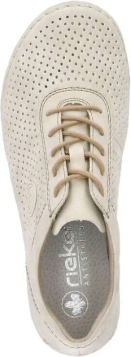 Rieker Beige Sneakers voor Vrouwen Beige Dames