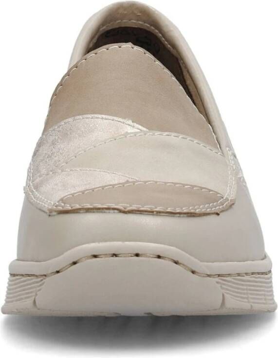 Rieker Beige Sneakers voor Vrouwen Green Dames