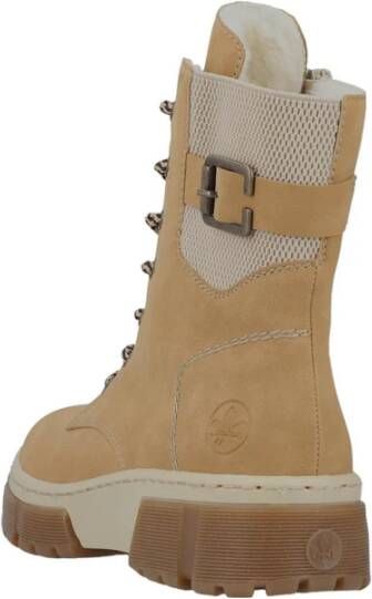 Rieker Beige Winterlaarzen Beige Dames