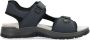 Rieker Blauwe Casual Platte Sandalen voor Mannen Blue Heren - Thumbnail 6