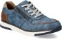 Rieker Blauwe Sneakers voor Mannen Blue Heren - Thumbnail 4