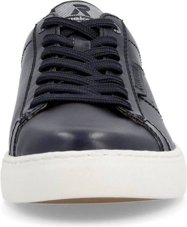 Rieker Blauwe Sneakers voor Mannen Blue Heren