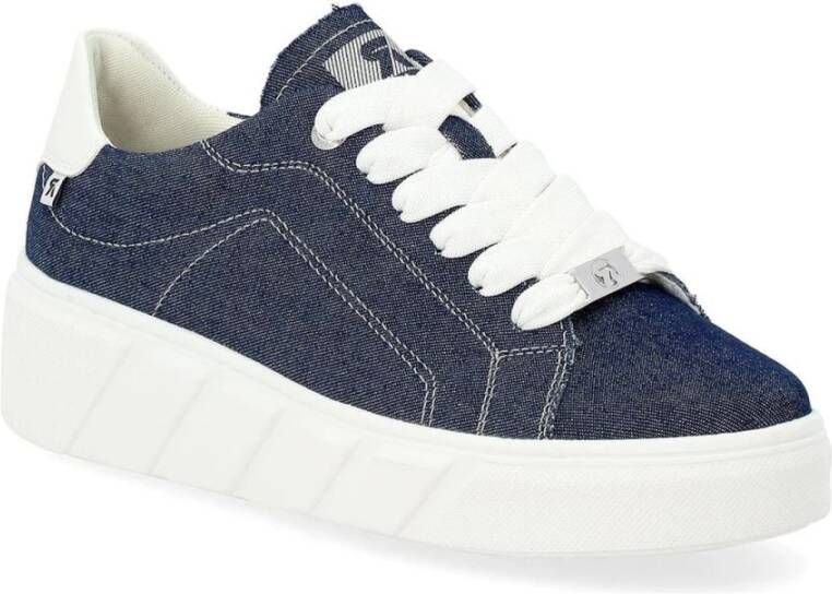 Rieker Blauwe Sneakers voor Vrouwen Blue Dames