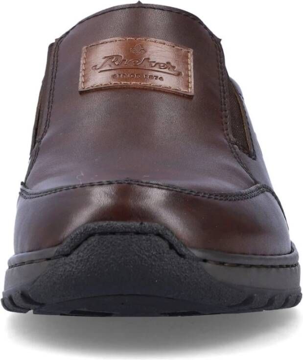 Rieker Bruine Sneakers voor Mannen Brown Heren