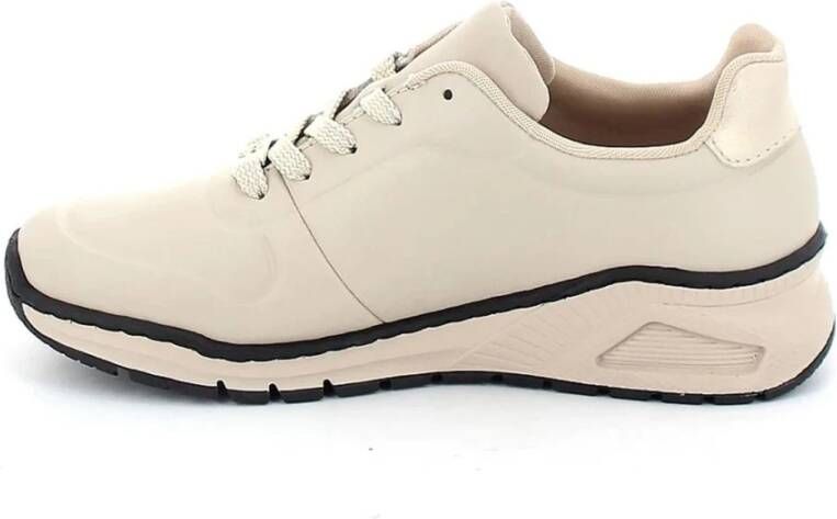 Rieker Casual Beige Gesloten Damesschoenen Beige Dames