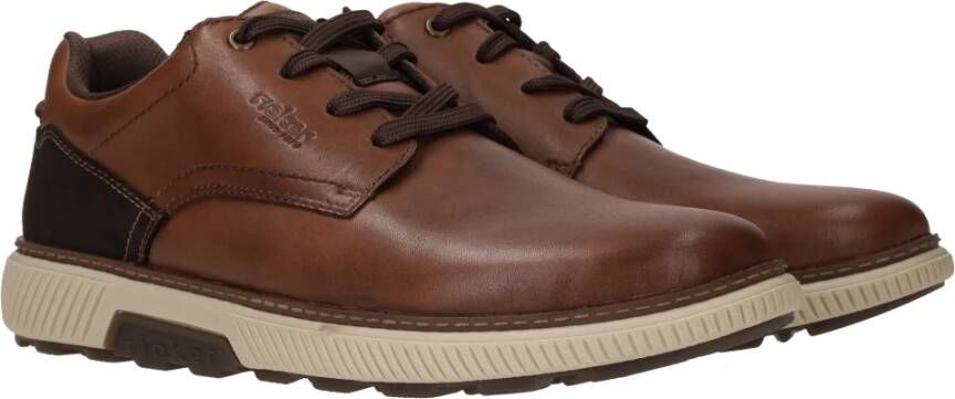 Rieker Casual Bruine Veterschoen Comfort Brown Heren