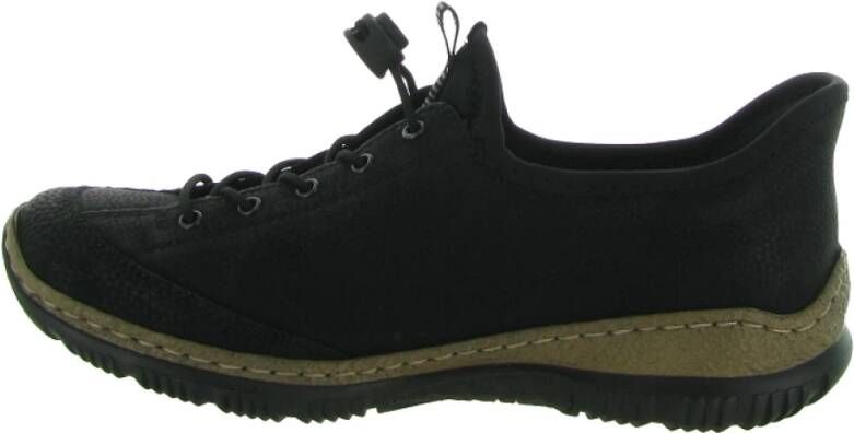 Rieker Casual herenschoenen Black Heren