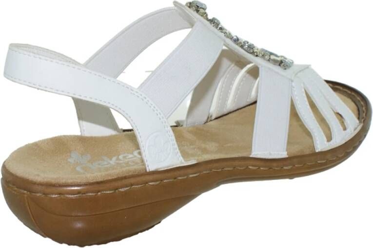 Rieker Casual Schoenen 658N4 White Dames