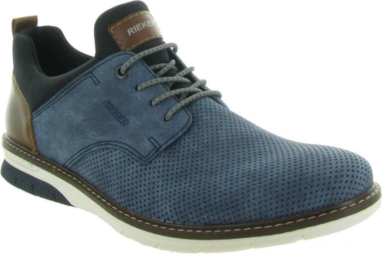 Rieker Casual Schoenen Blue Heren