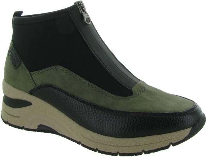 Rieker Casual Schoenen Green Dames