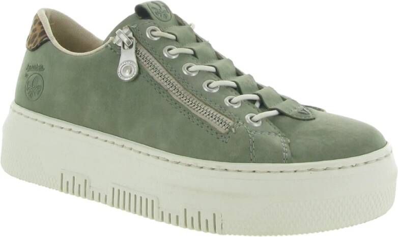 Rieker Casual Schoenen M1952 Green Dames