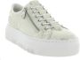 Rieker Witte Vrijetijdsschoenen Dames Sneakers White Dames - Thumbnail 17