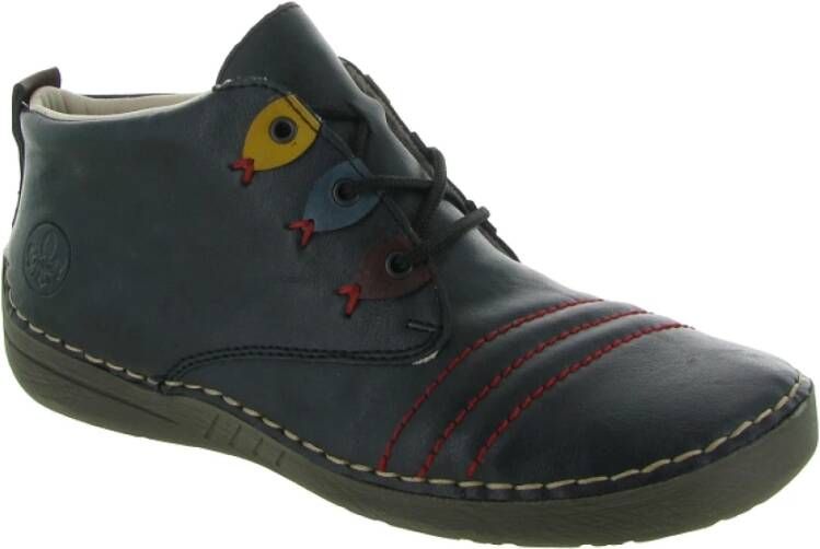 Rieker Casual Schoenen N9362 Blue Dames