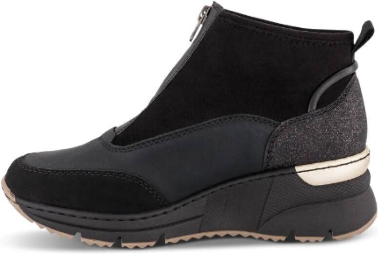 Rieker Comfortabele High Sneaker met Antistress Technologie Black Dames