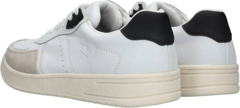 Rieker Comfortabele witte vetersneaker voor heren White Heren