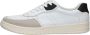 Rieker Comfortabele witte leren sneaker voor heren White Heren - Thumbnail 15